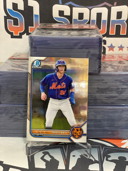 2022 Bowman Chrome Prospects Brett Baty #BCP-5