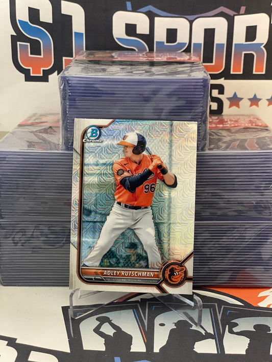 2022 Bowman Chrome Prospects (Mega Refractor) Adley Rutschman #BCP-29