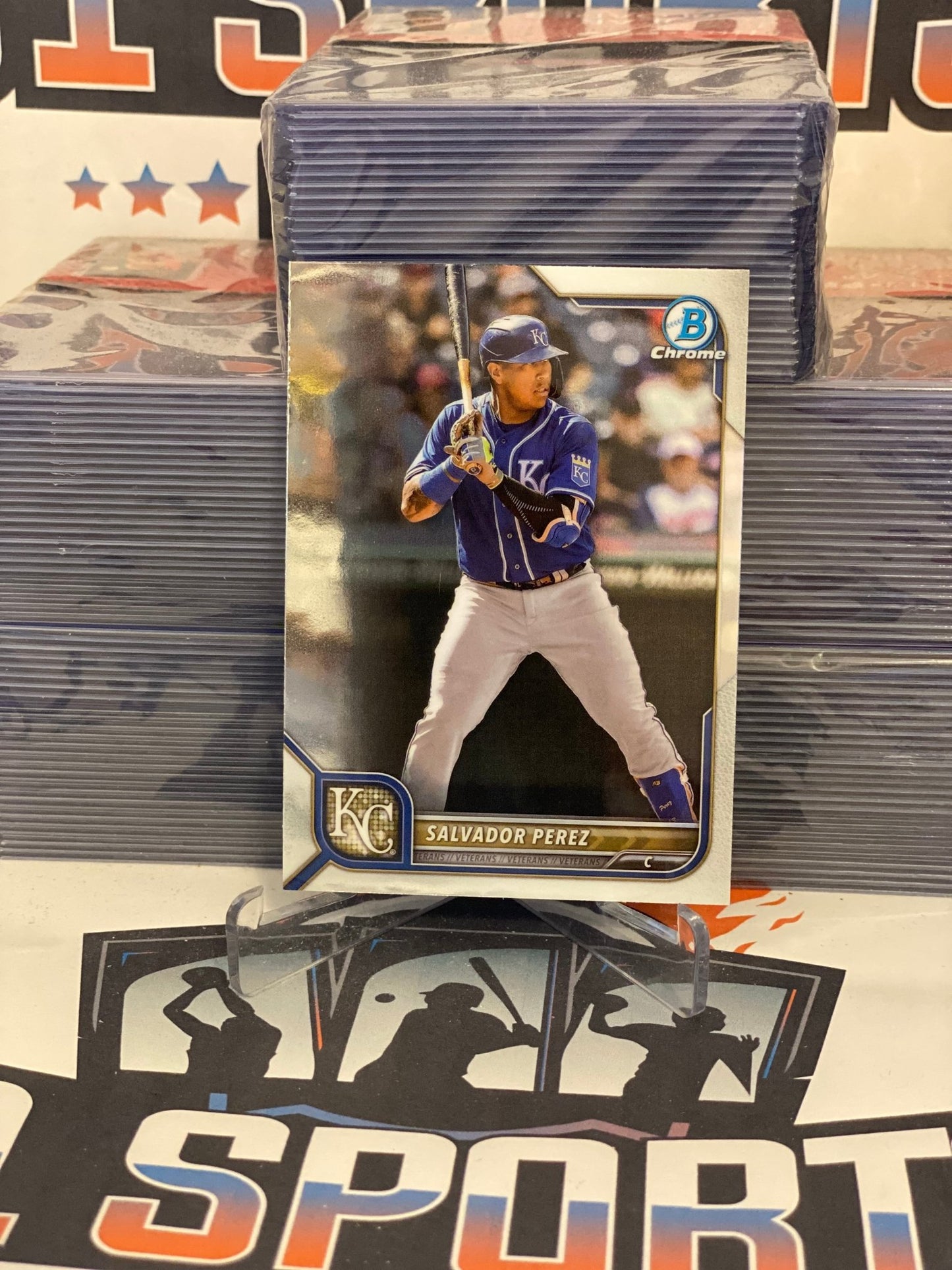 2022 Bowman Chrome Salvador Perez #80