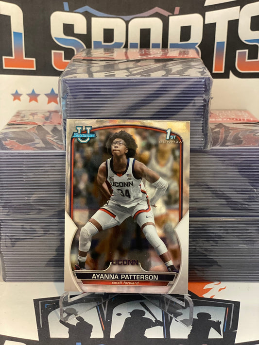 2022 Bowman Chrome University (1st Bowman) Ayanna Patterson #4
