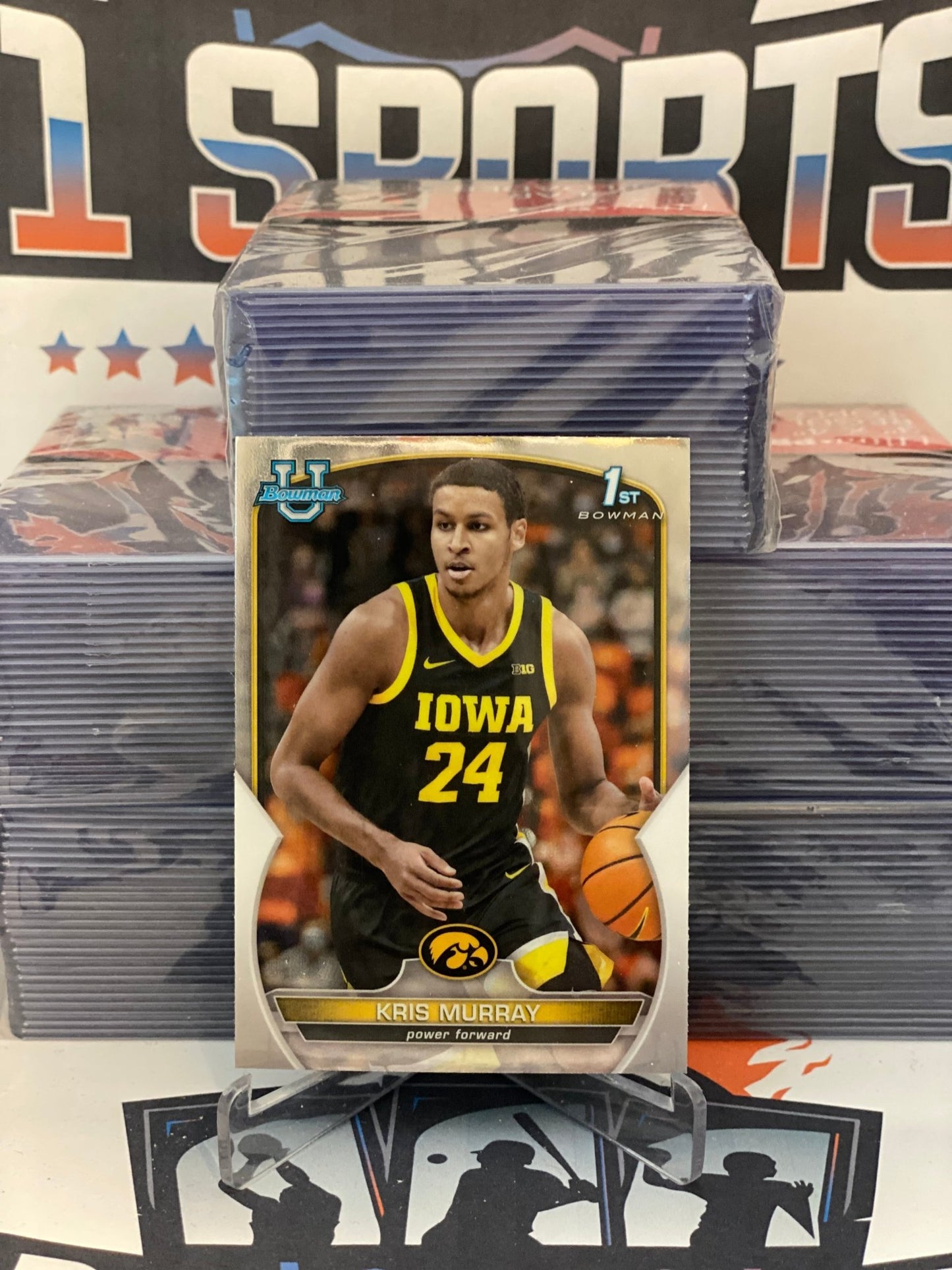 2022 Bowman Chrome University (1st Bowman) Kris Murray #71