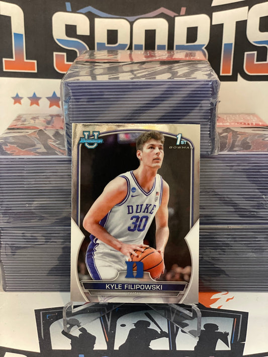 2022 Bowman Chrome University (1st Bowman) Kyle Filipowski #47