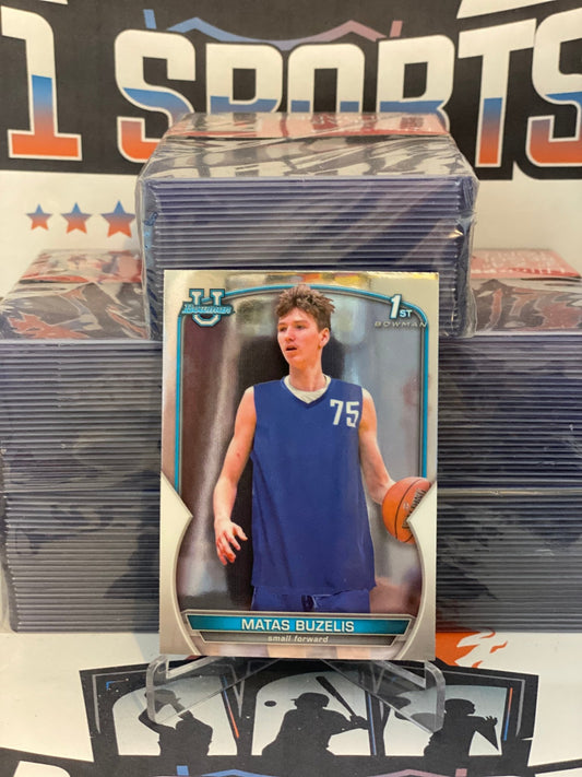 2022 Bowman Chrome University (1st Bowman) Matas Buzelis #84