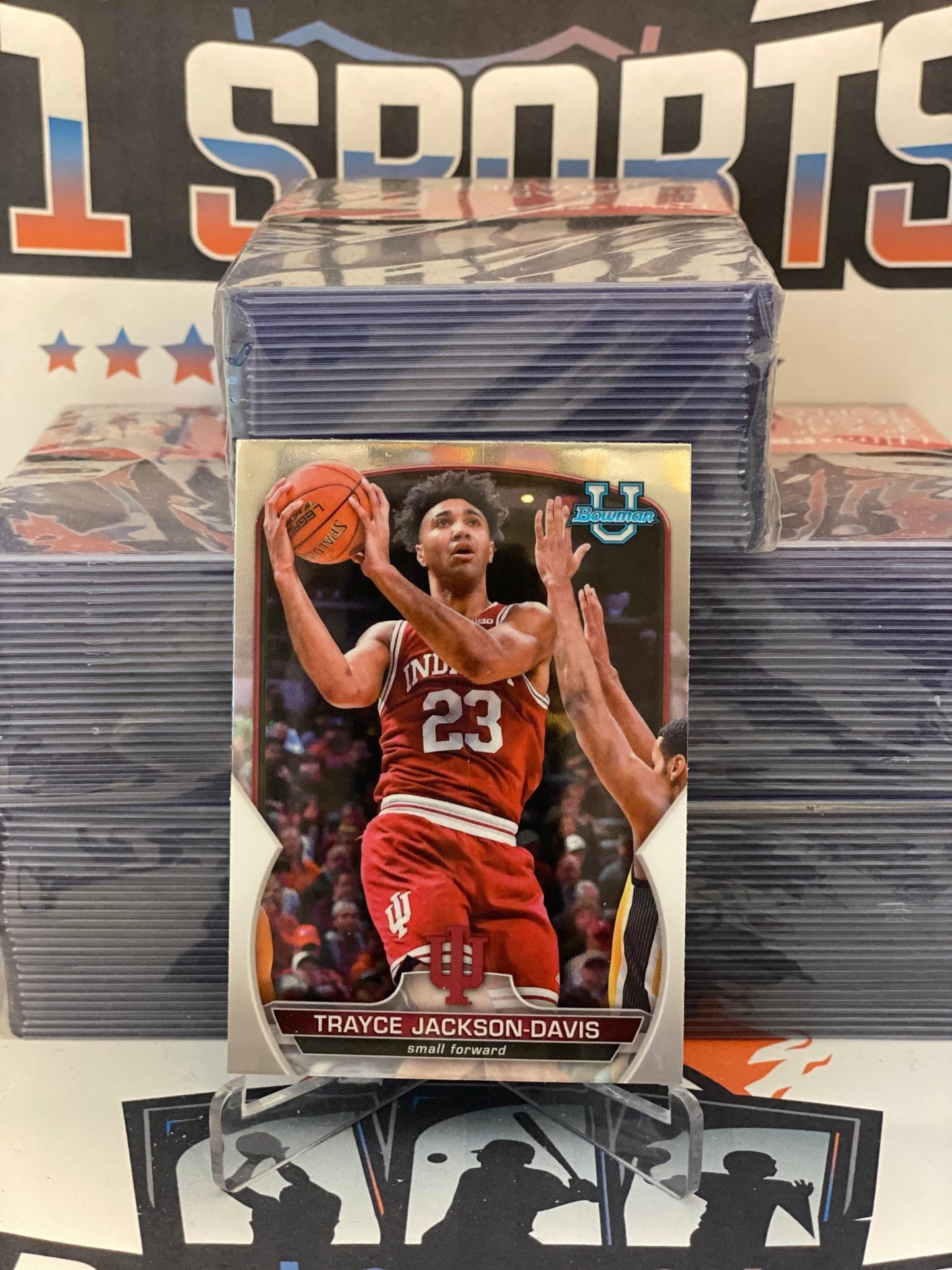 2022 Bowman Chrome University (1st Bowman) Trayce Jackson-Davis #42