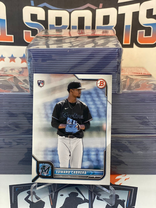 2022 Bowman Edward Cabrera Rookie #78