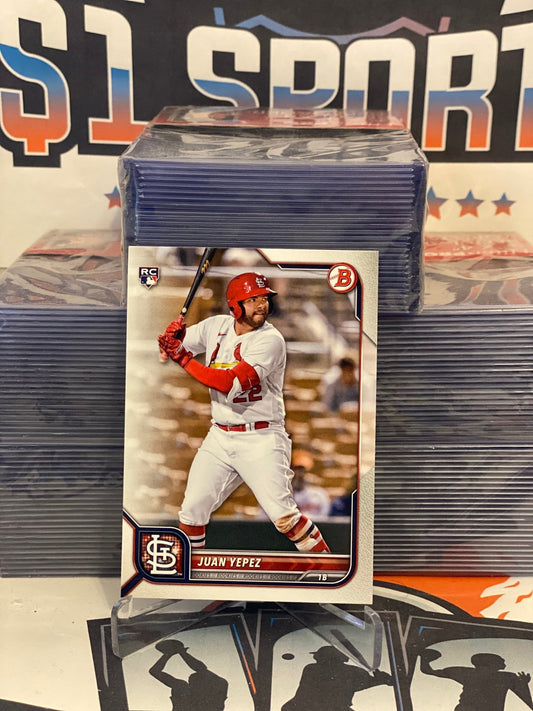 2022 Bowman Juan Yepez Rookie #24