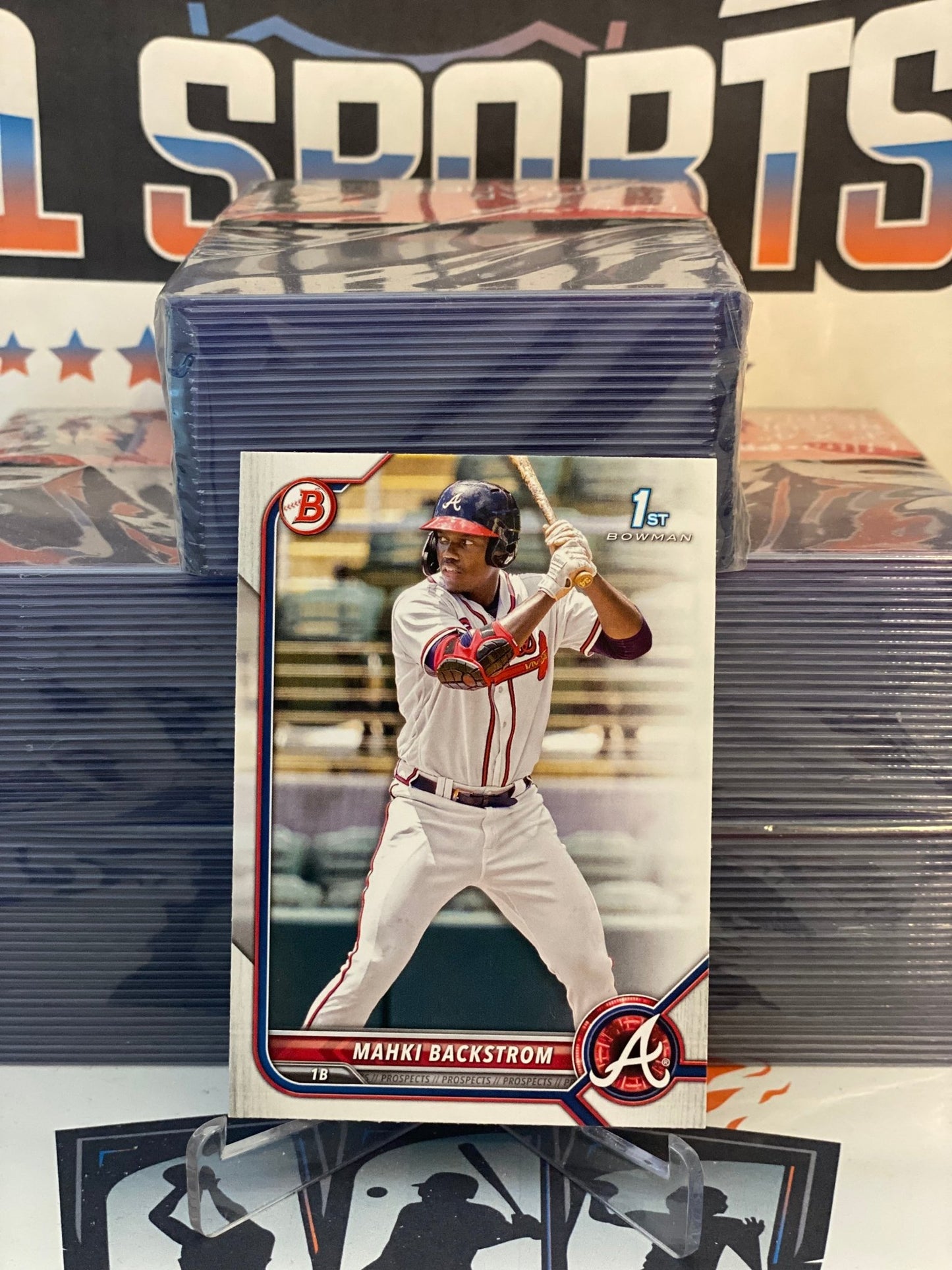 2022 Bowman Prospects (1st Bowman) Mahki Backstrom #BP-121