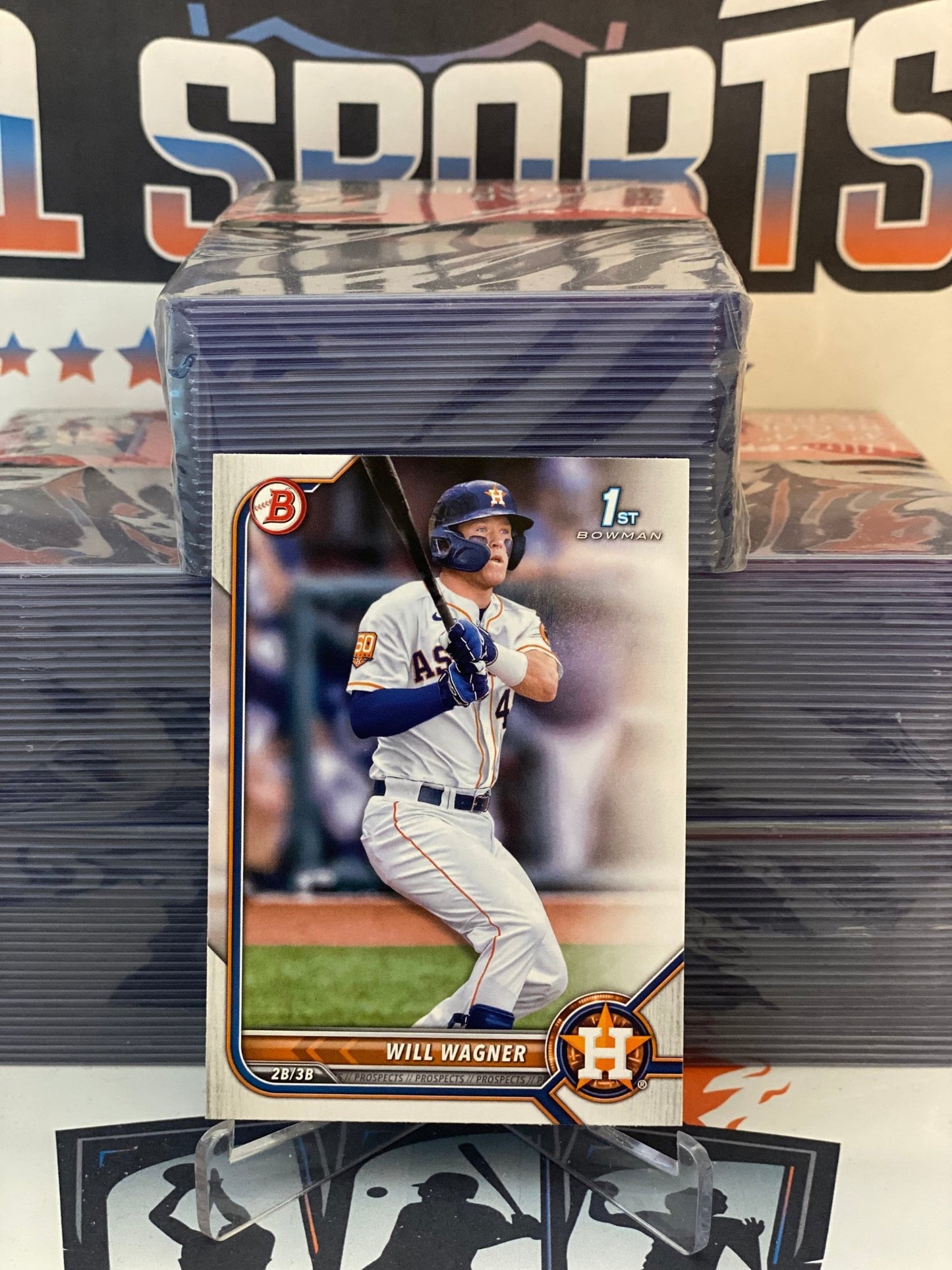 2022 Bowman Prospects (1st Bowman) Will Wagner #BP-105