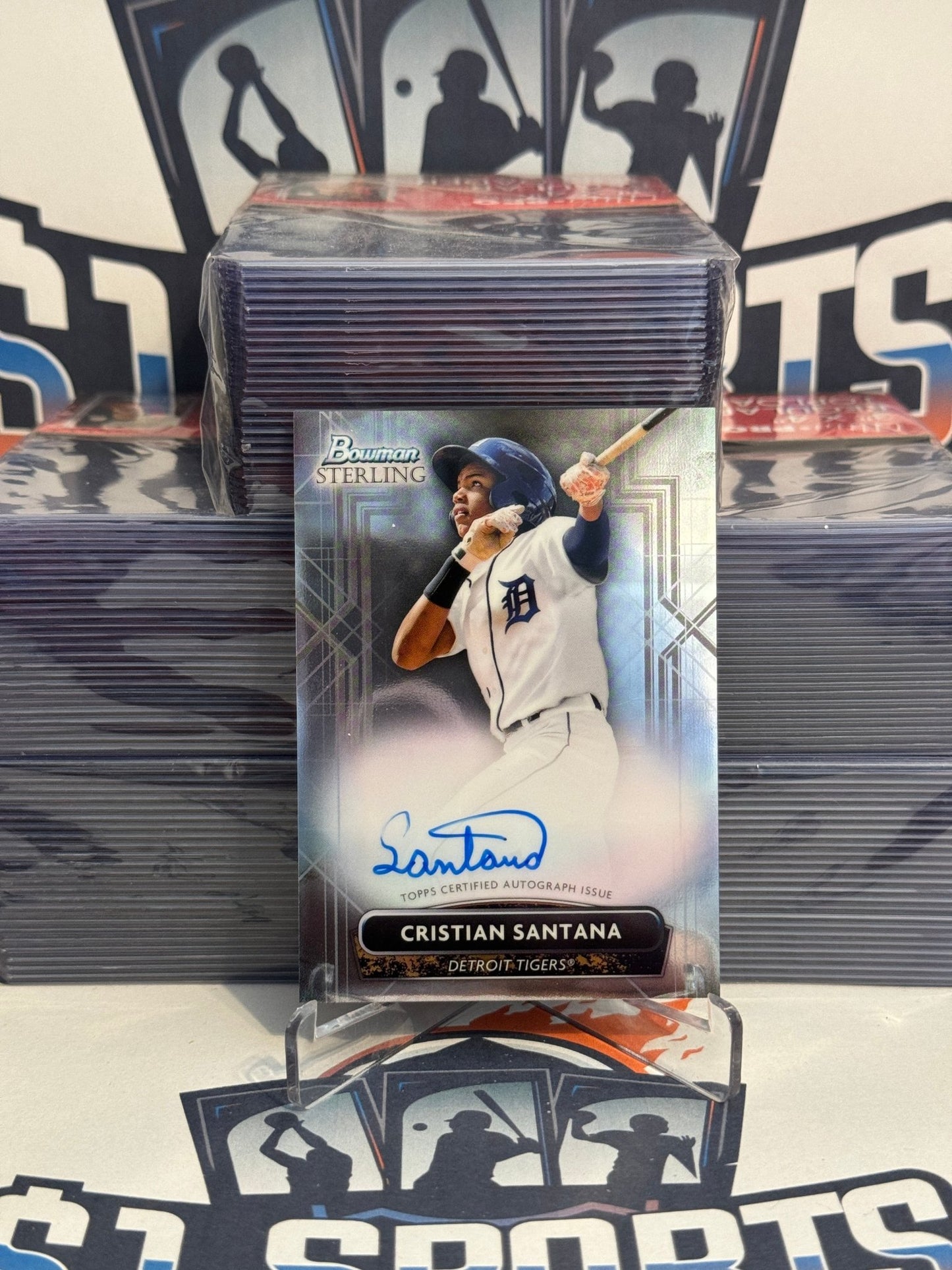 2022 Bowman Sterling (Auto) Cristian Santana #PA-CS