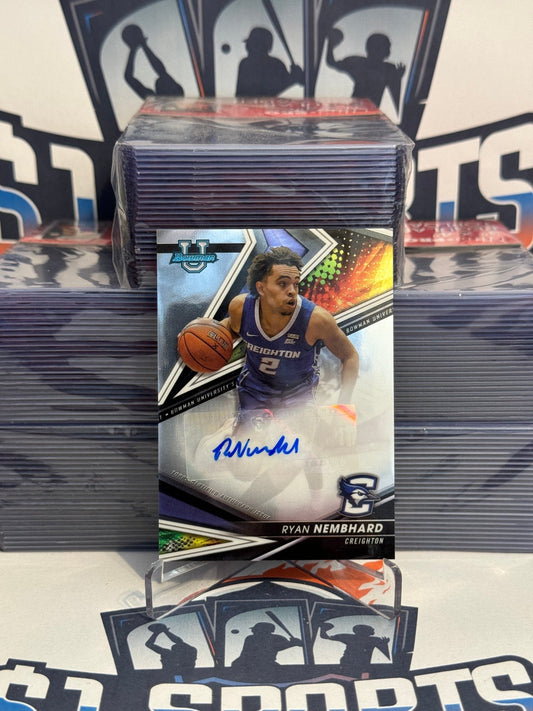 2022 Bowman's Best (Auto) Ryan Nembhard #BOA-RN