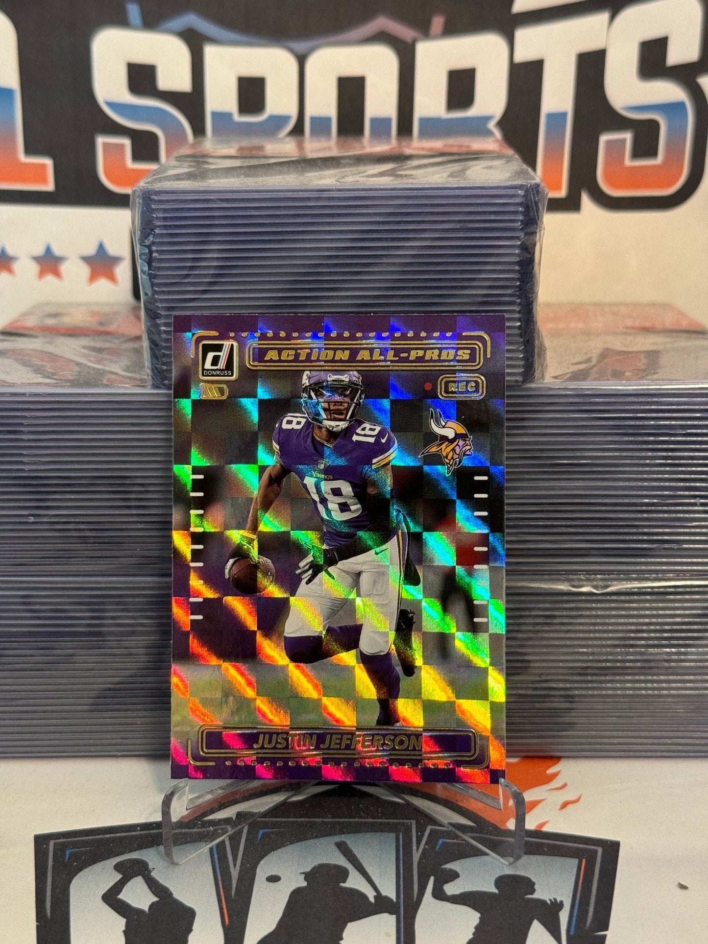 2022 Donruss (Action All-Pros) Justin Jefferson #AP-9