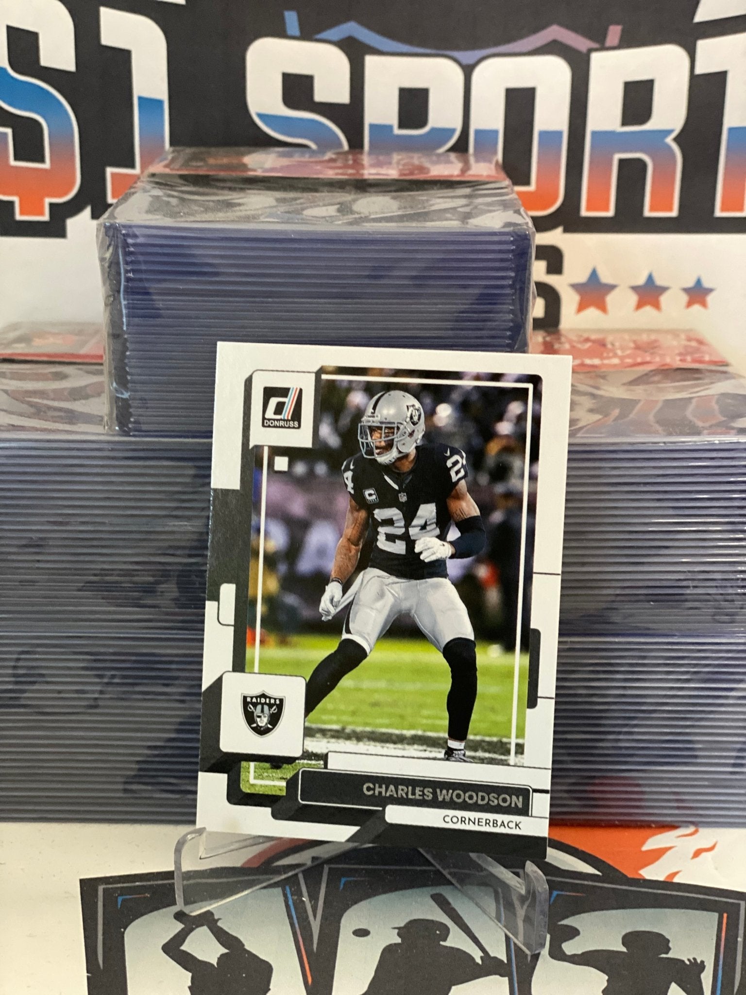 2022 Donruss Charles Woodson #290 – $1 Sports Cards