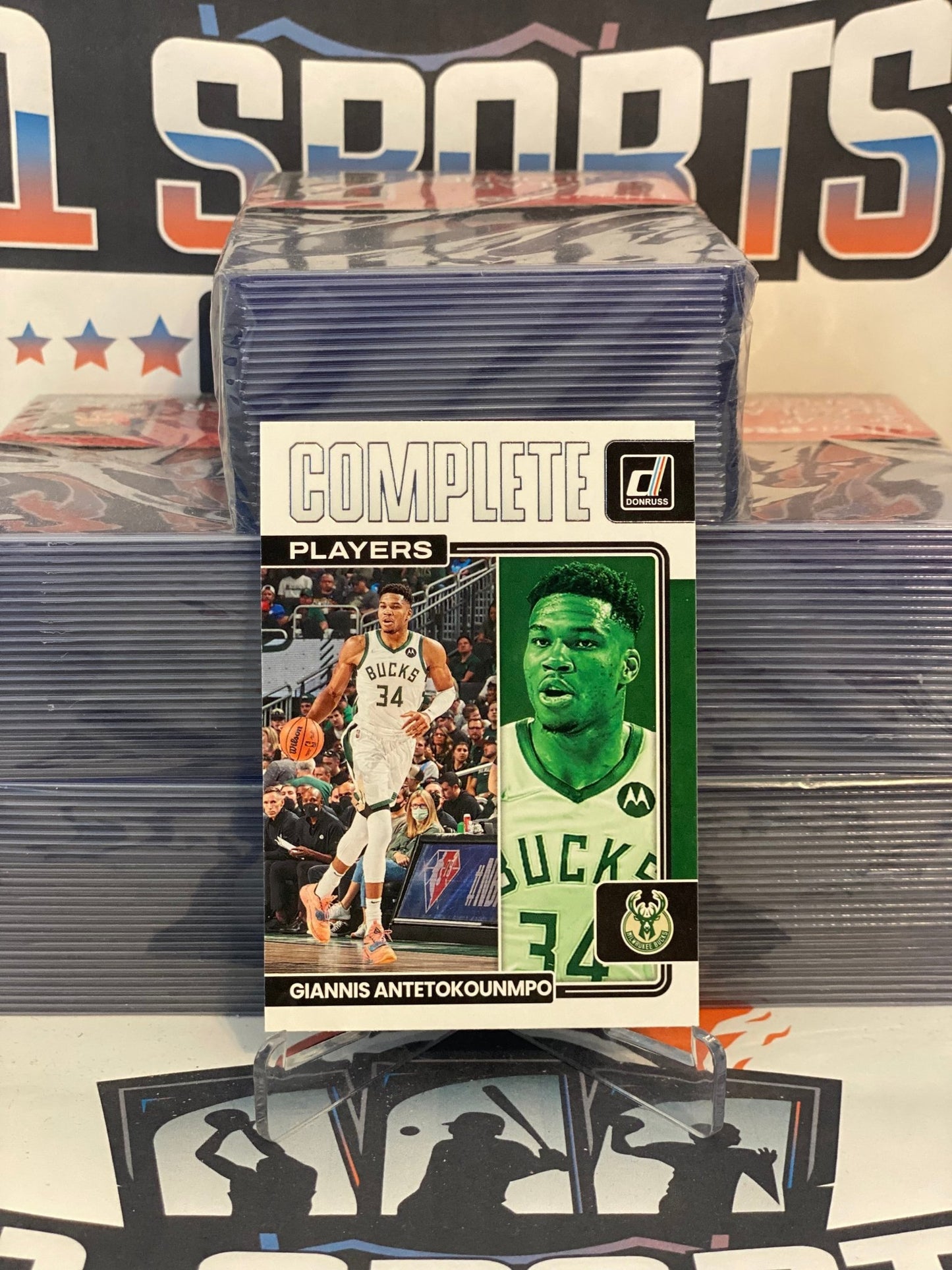 2022 Donruss (Complete Players) Giannis Antetokounmpo #4