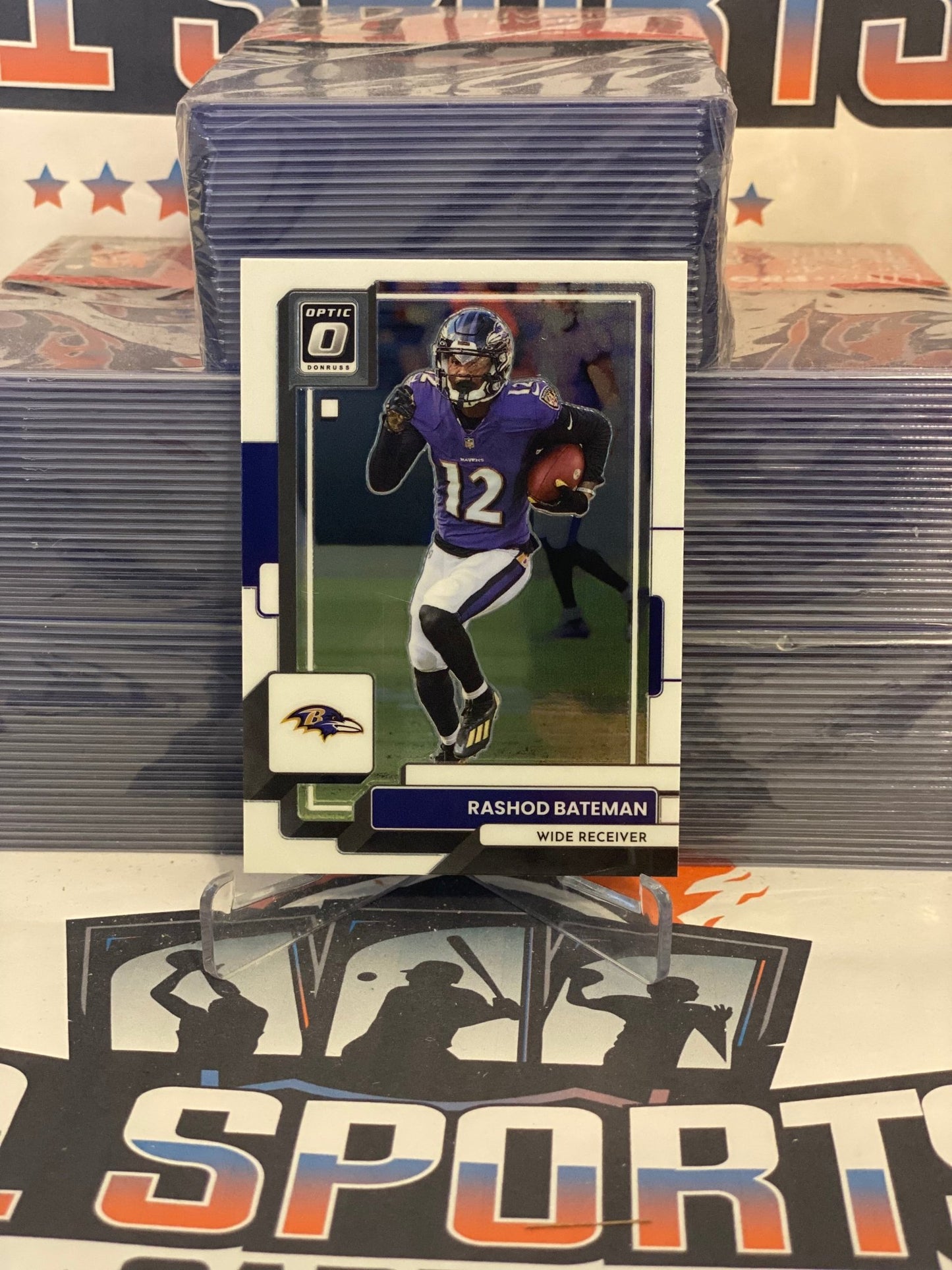 2022 Donruss Optic (2nd Year) Rashod Bateman #15