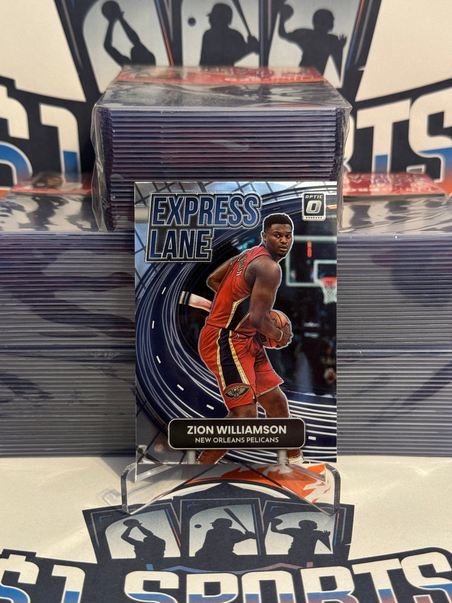 2022 Donruss Optic (Express Lane) Zion Williamson #9