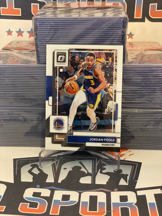 2022 Donruss Optic Jordan Poole #100