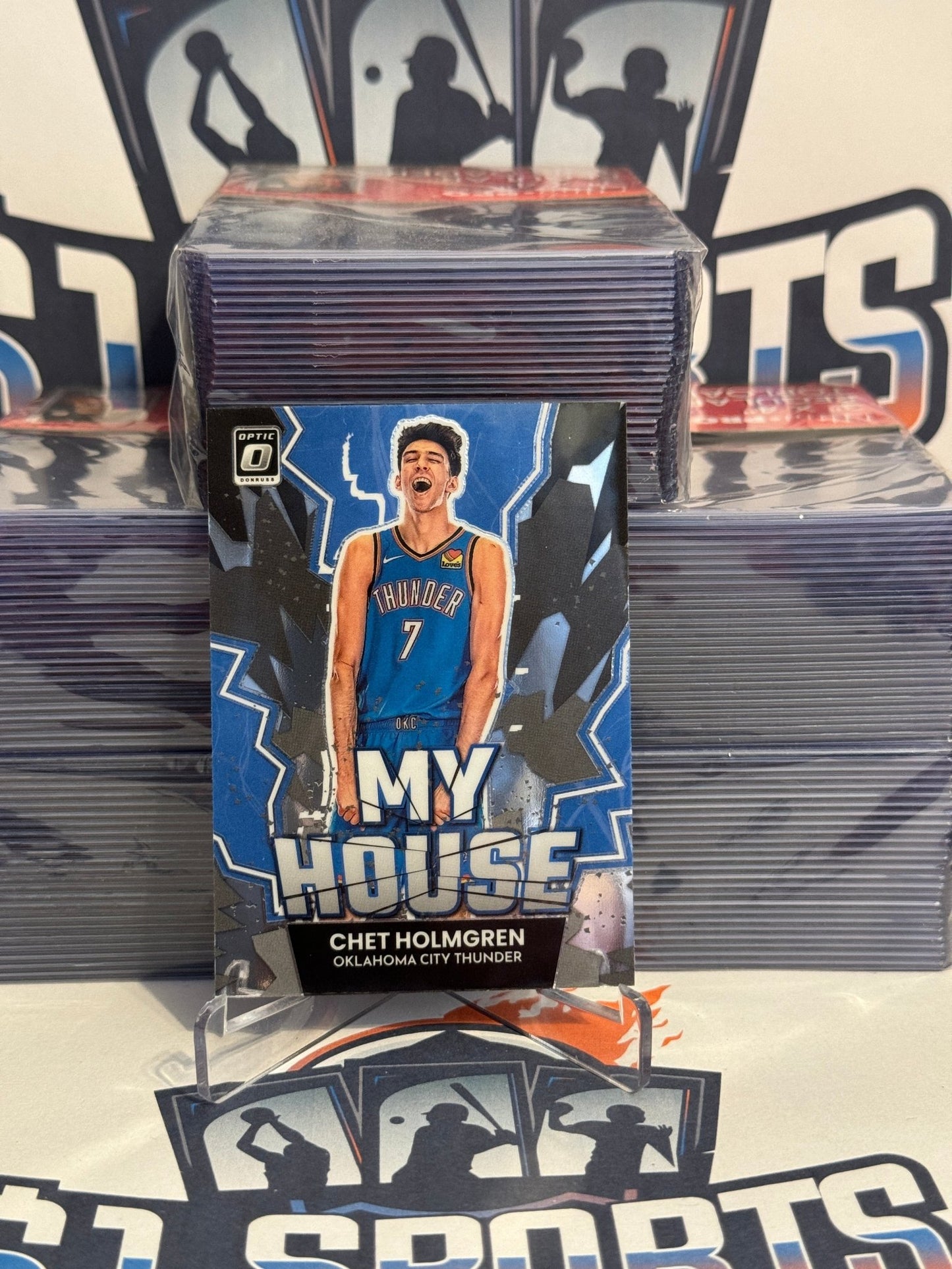2022 Donruss Optic (My House) Chet Holmgren Rookie #8