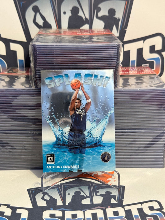 2022 Donruss Optic (Splash!) Anthony Edwards #2