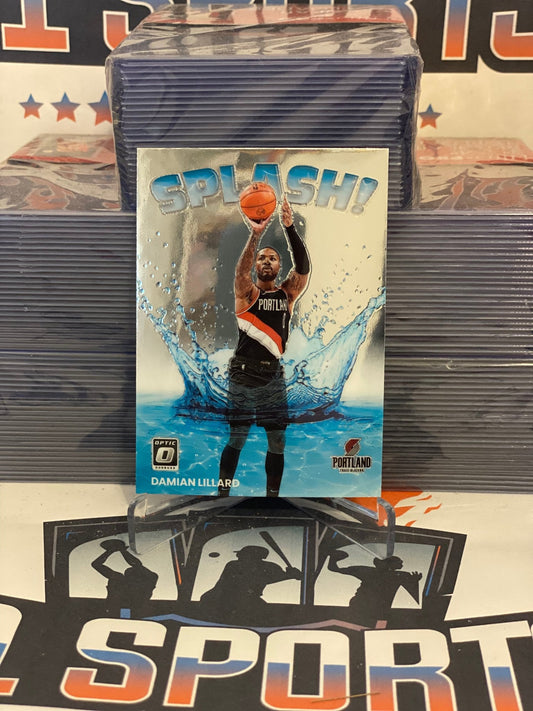 2022 Donruss Optic (Splash!) Damian Lillard #6