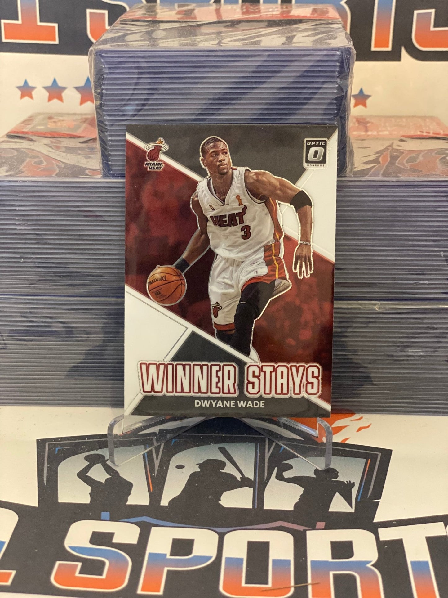 2022 Donruss Optic (Winner Stays) Dwyane Wade #5