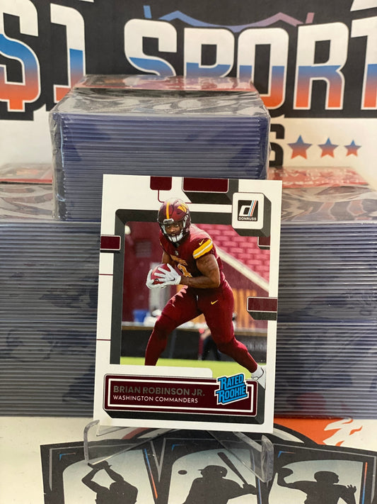 2022 Donruss (Rated Rookie) Brian Robinson Jr. #327