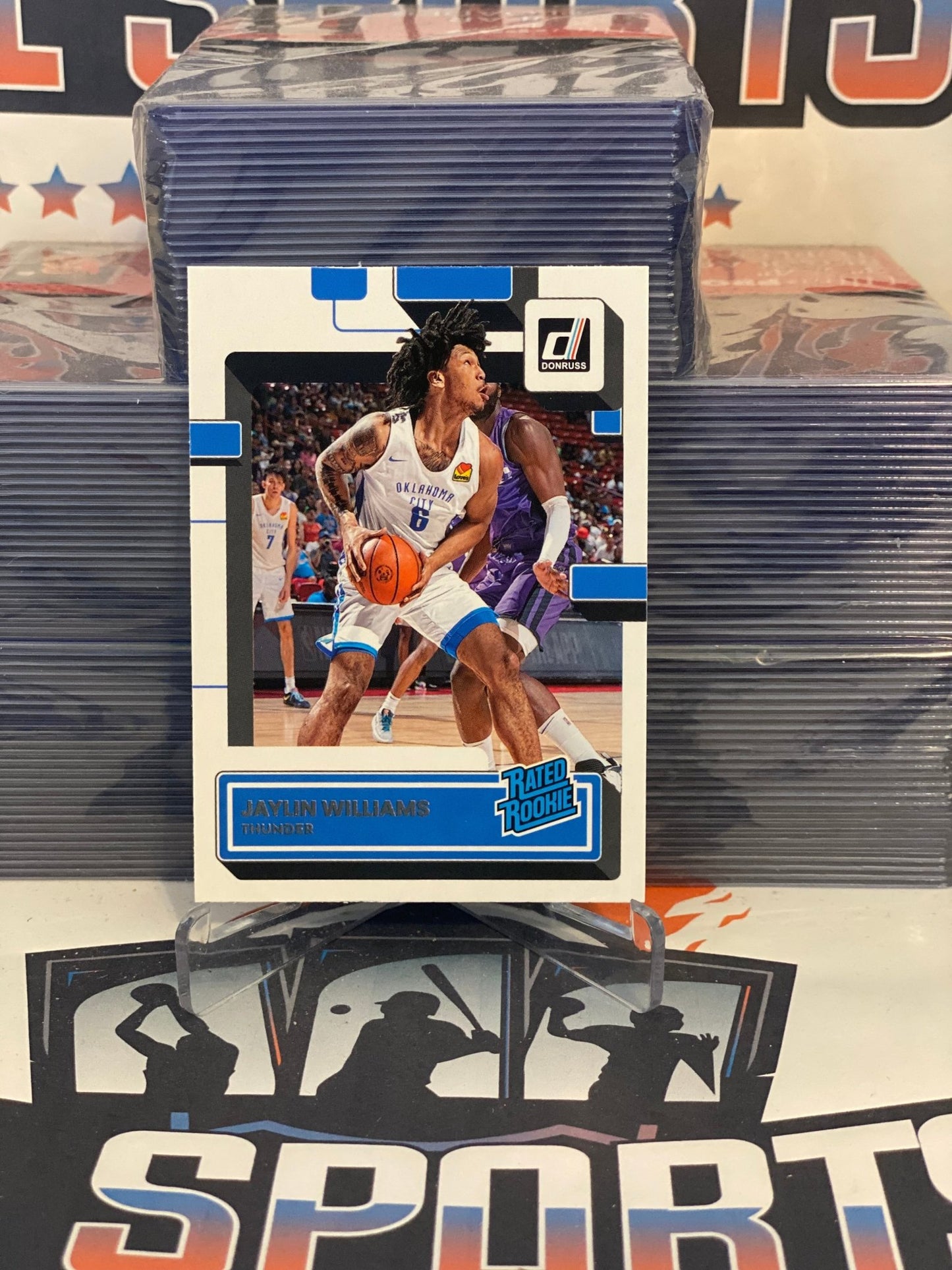 2022 Donruss (Rated Rookie) Jaylin Williams #241