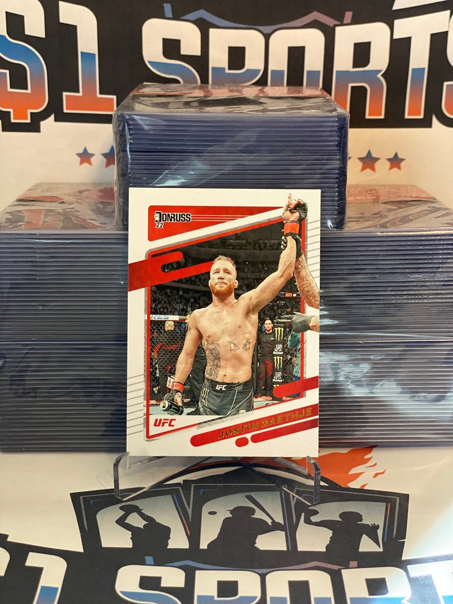 2022 Donruss UFC Justin Gaethje #62