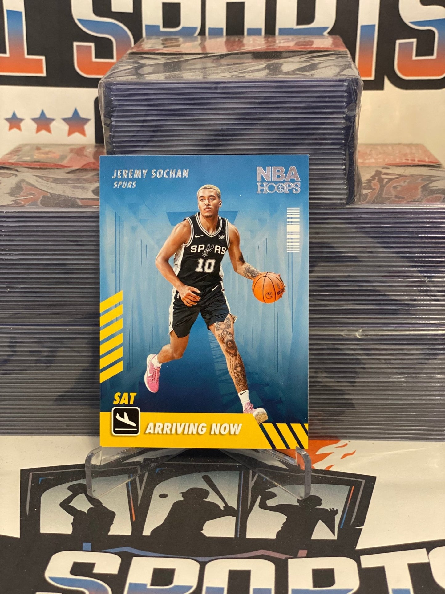 2022 NBA Hoops (Arriving Now) Jeremy Sochan Rookie #9