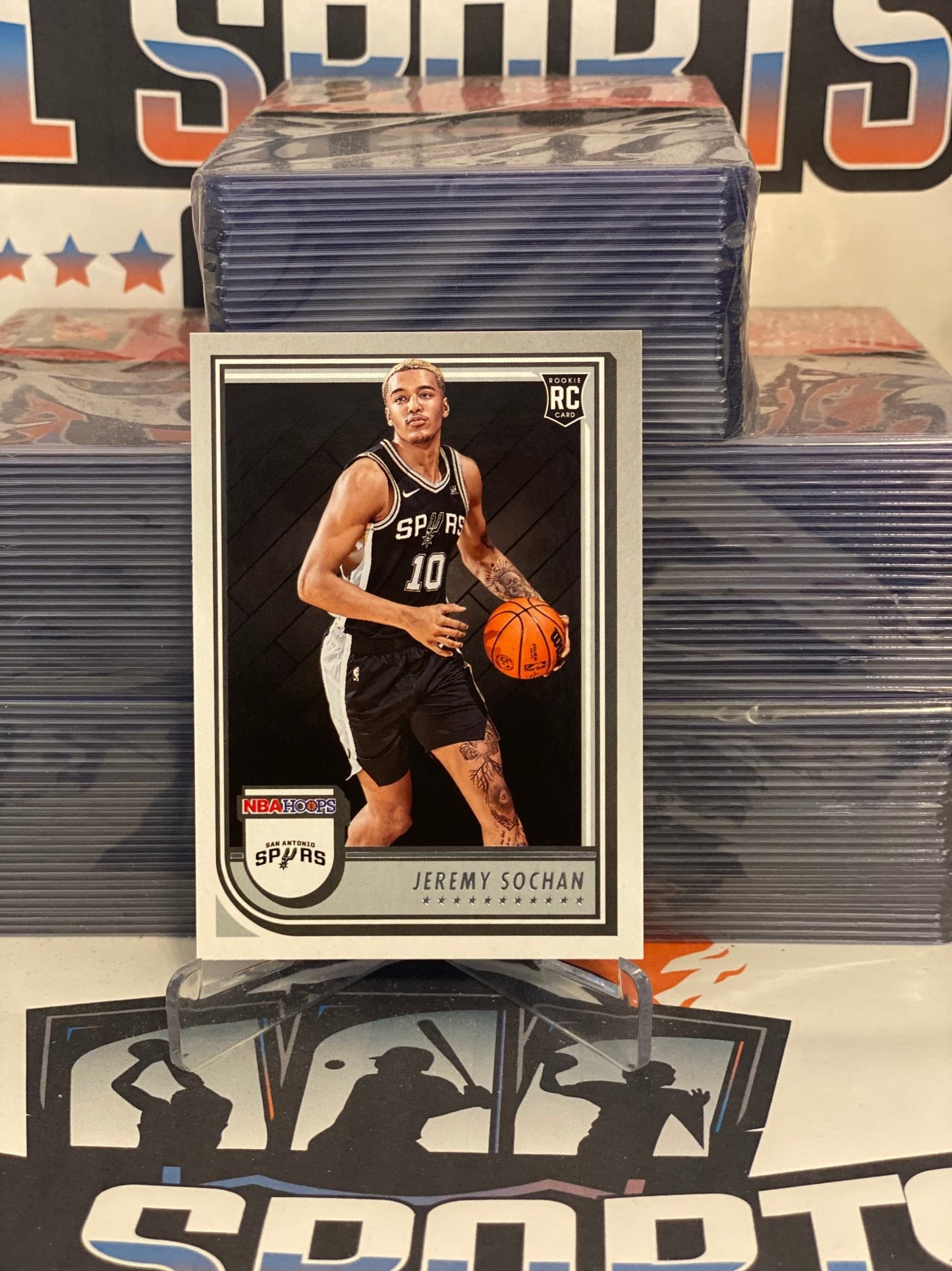 2022 NBA Hoops Jeremy Sochan Rookie #239