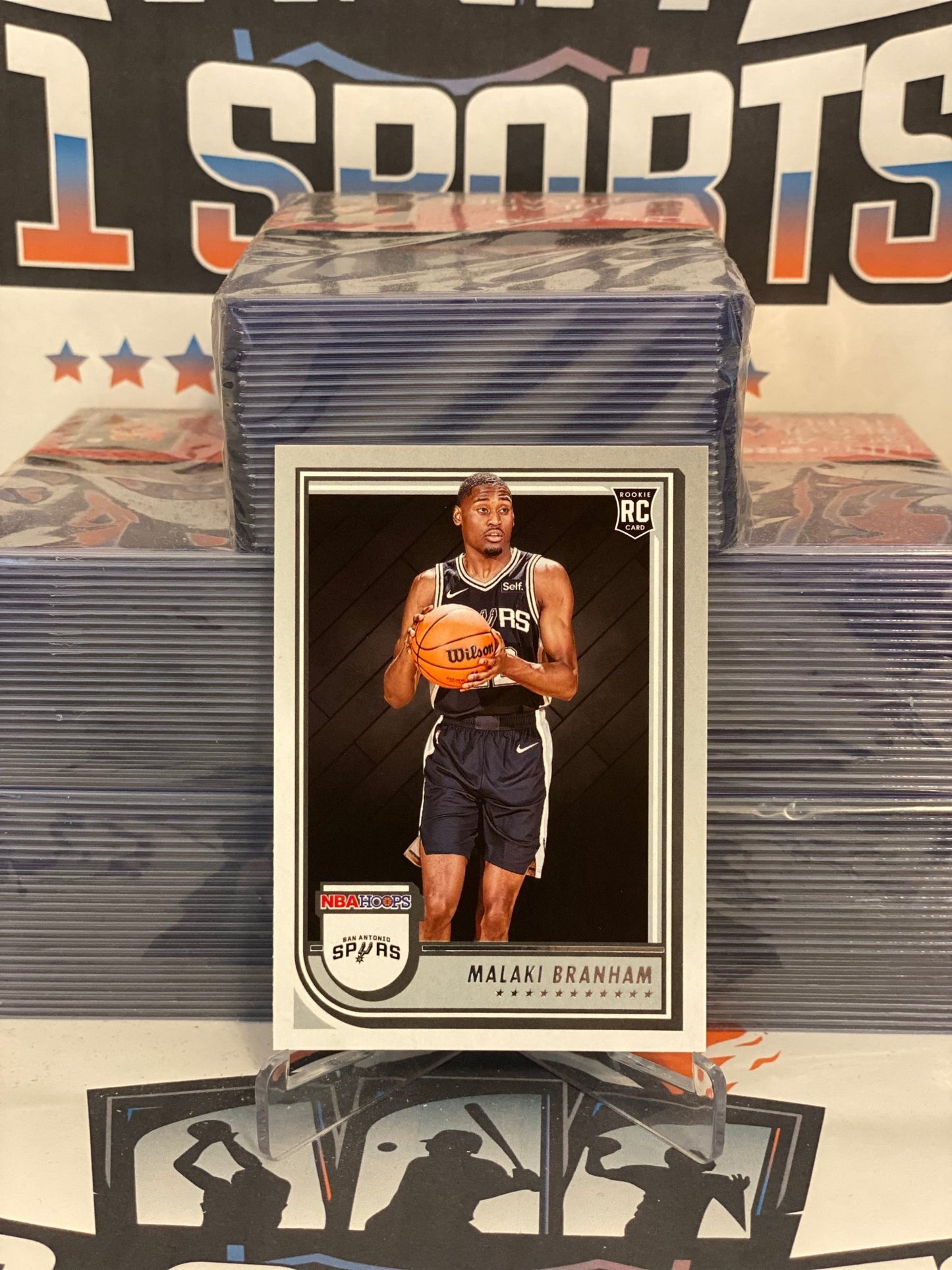2022 NBA Hoops Malaki Branham Rookie #250