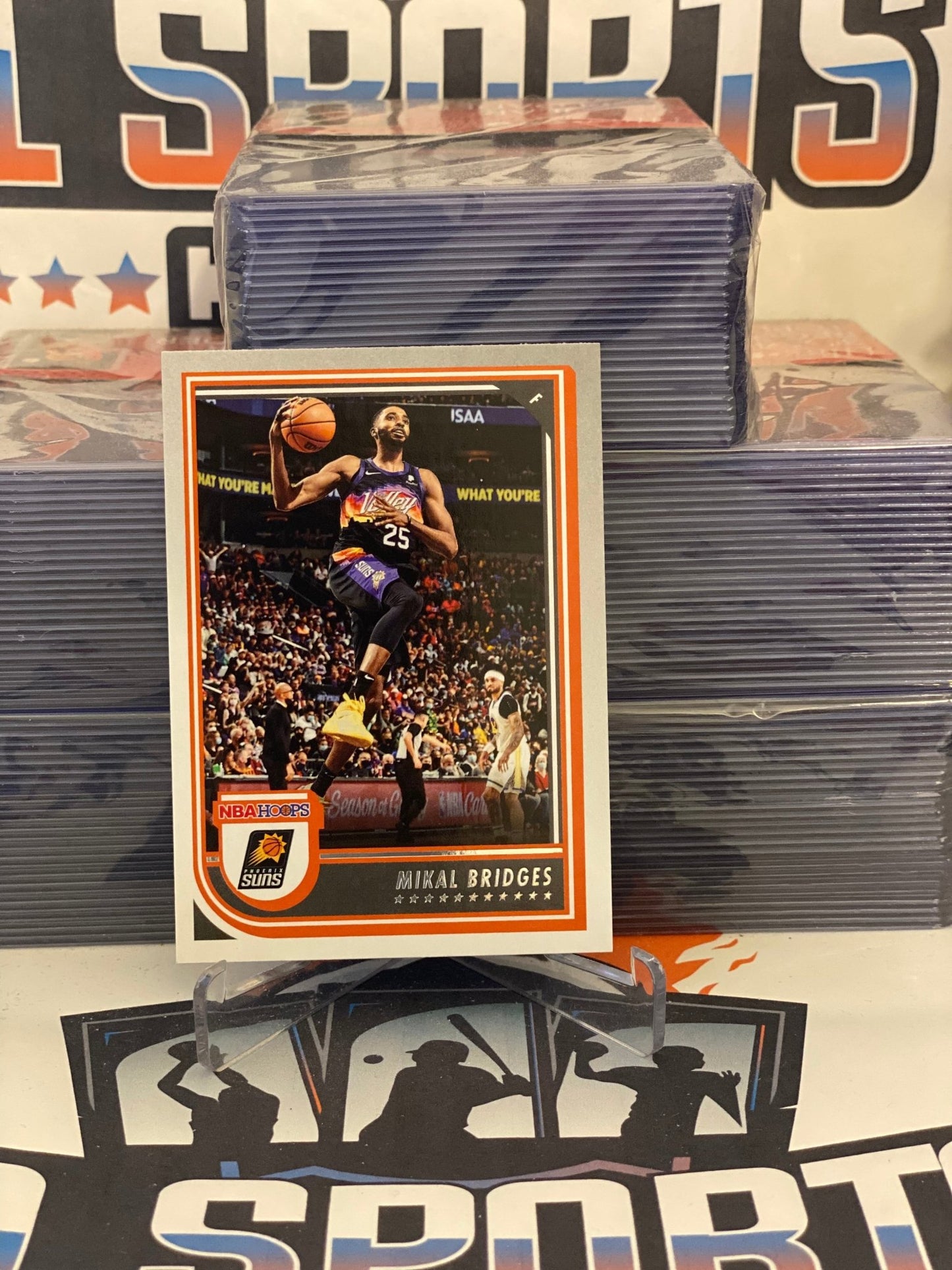 2022 NBA Hoops Mikal Bridges #163
