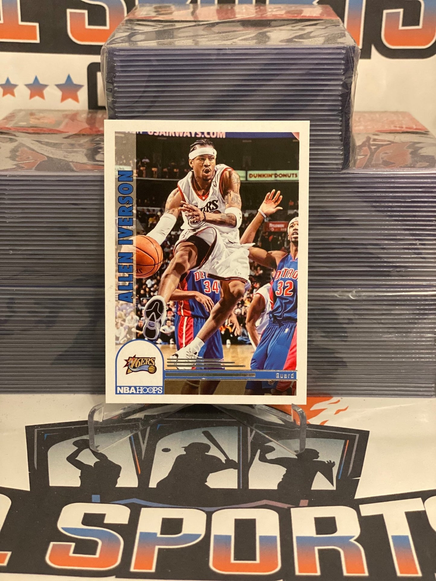 2022 NBA Hoops (Retro) Allen Iverson #297