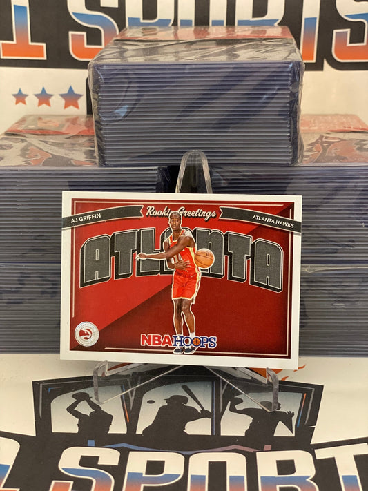 2022 NBA Hoops (Rookie Greetings) AJ Griffin Rookie #16