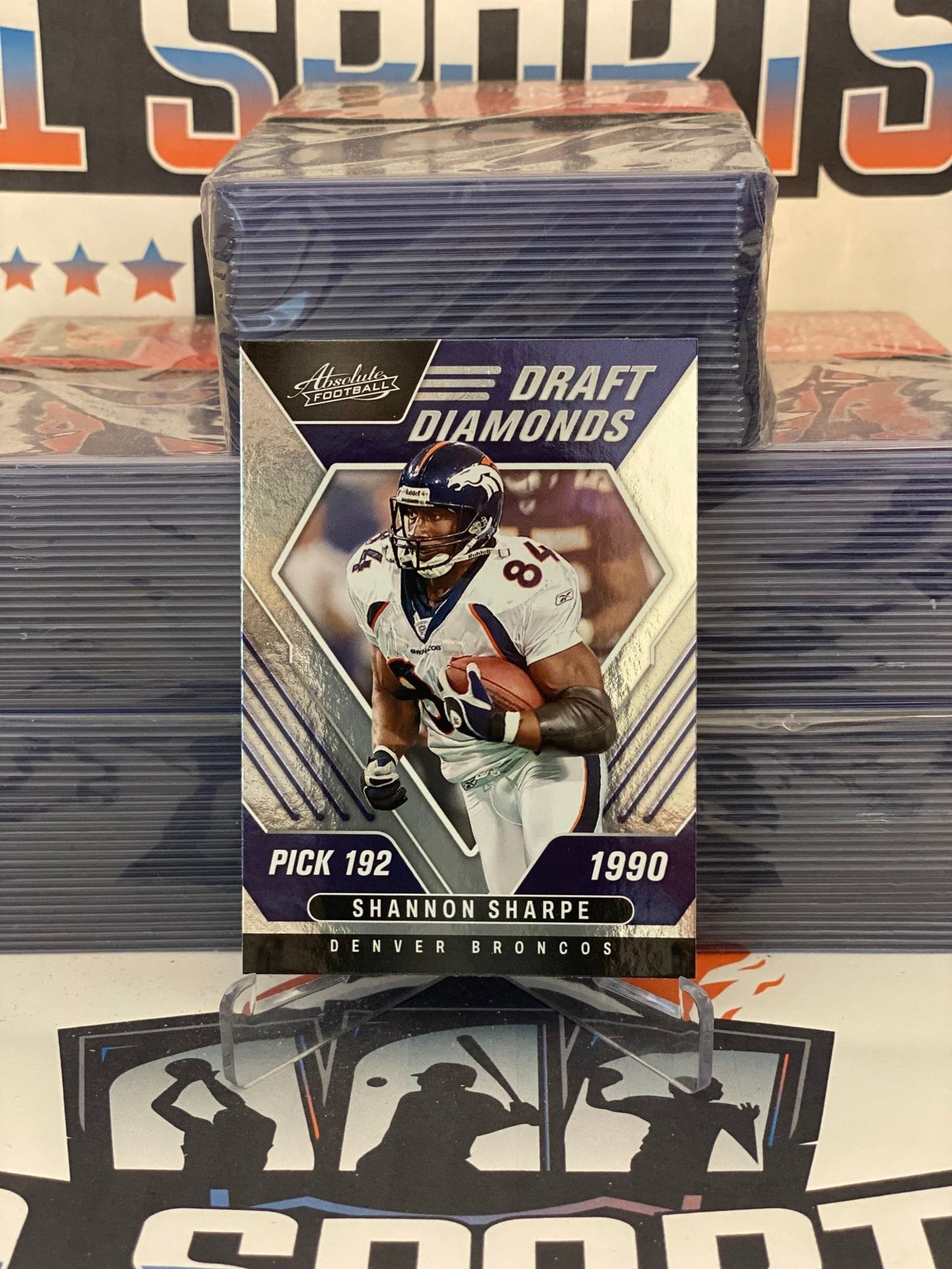 2022 Panini Absolute (Draft Diamonds) Shannon Sharpe #DD-7