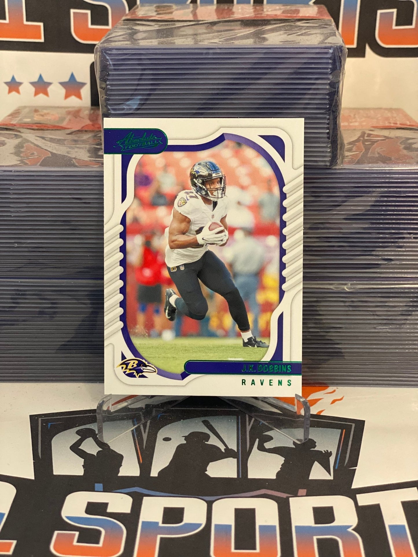 2022 Panini Absolute (Green) J.K. Dobbins #19