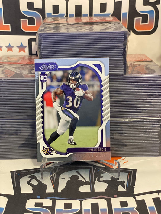 2022 Panini Absolute Tyler Badie Rookie #199
