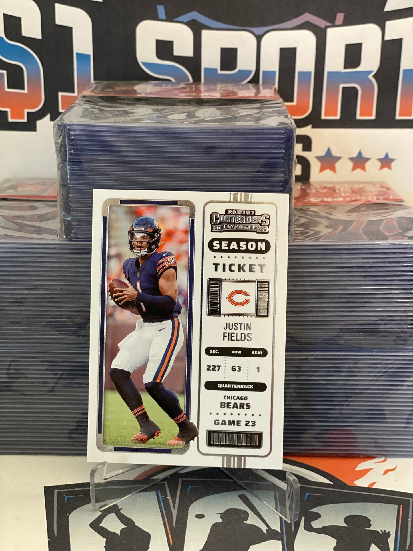 2022 Panini Contenders (2nd Year) Justin Fields #20