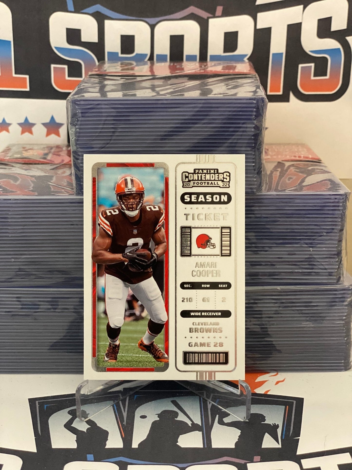 2022 Panini Contenders Amari Cooper #26