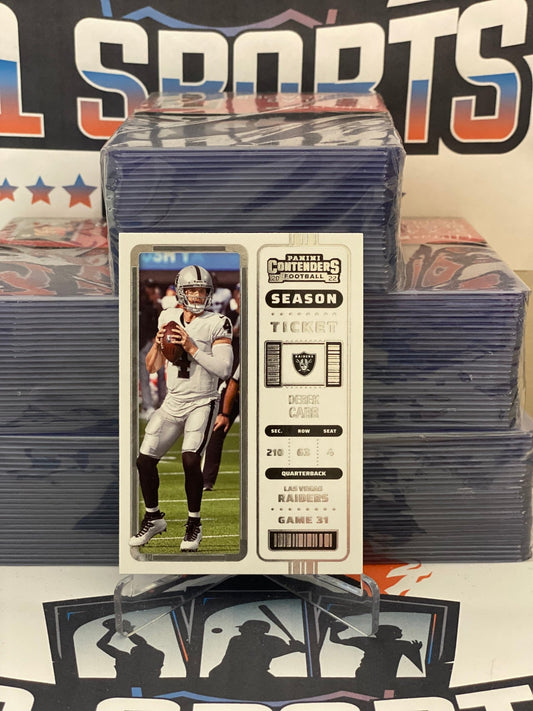 2022 Panini Contenders Derek Carr #66