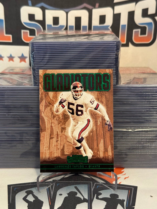 2022 Panini Contenders (Emerald, Gladiators) Lawrence Taylor #GLD-LTA
