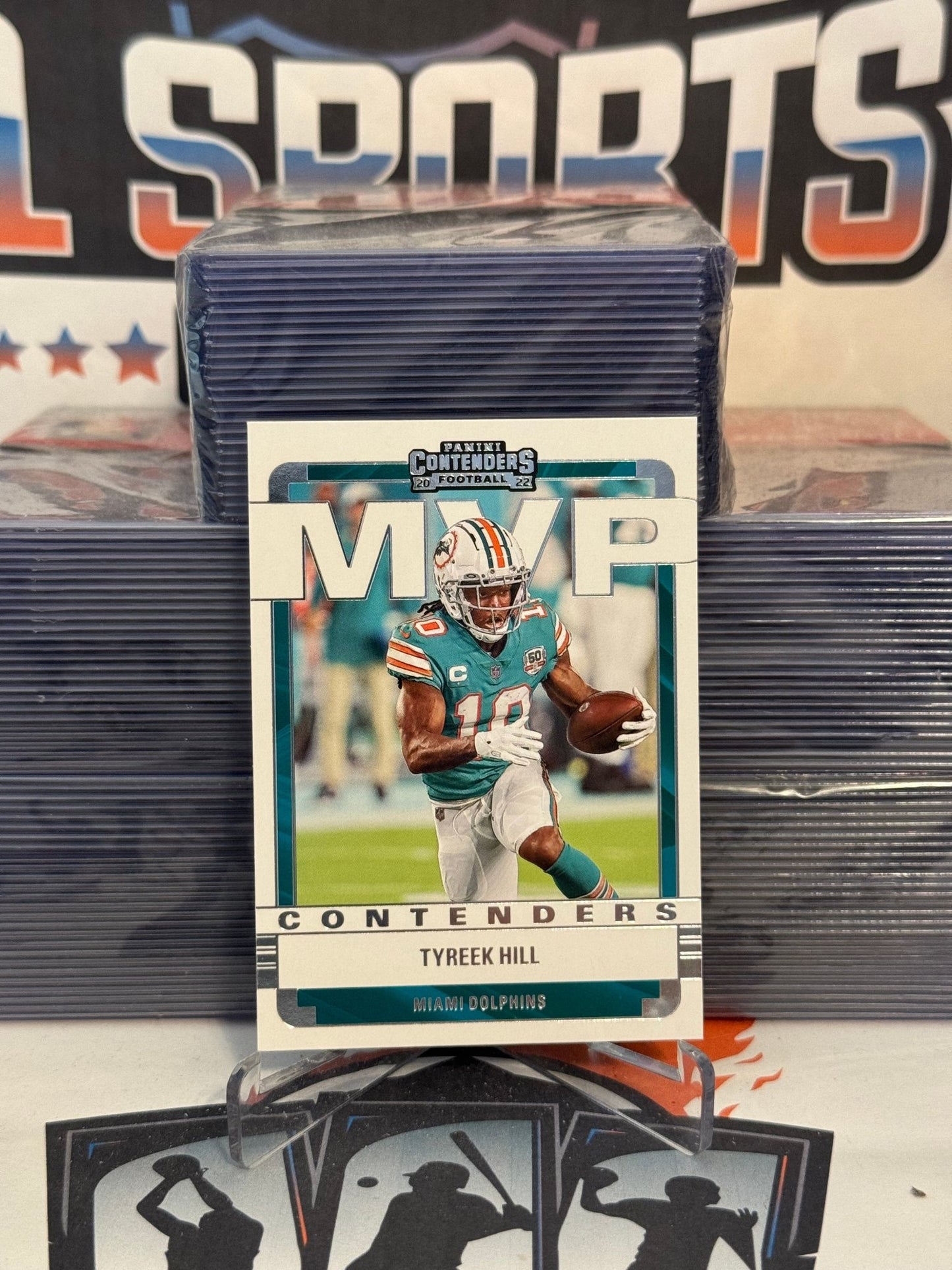 2022 Panini Contenders (MVP) Tyreek Hill #MVP-TYH