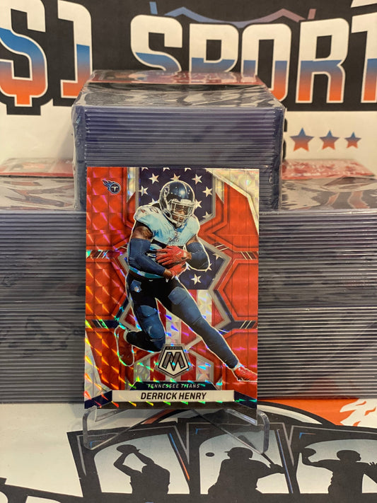 2022 Panini Mosaic (Red Prizm, National Pride) Derrick Henry #261