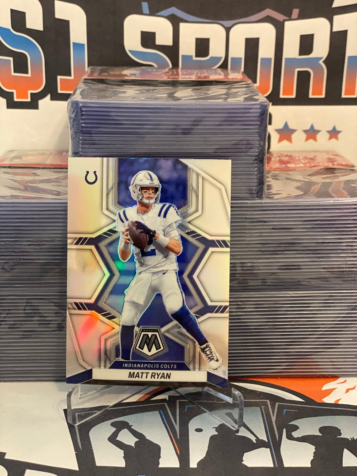 2022 Panini Mosaic (Silver Prizm) Matt Ryan #82