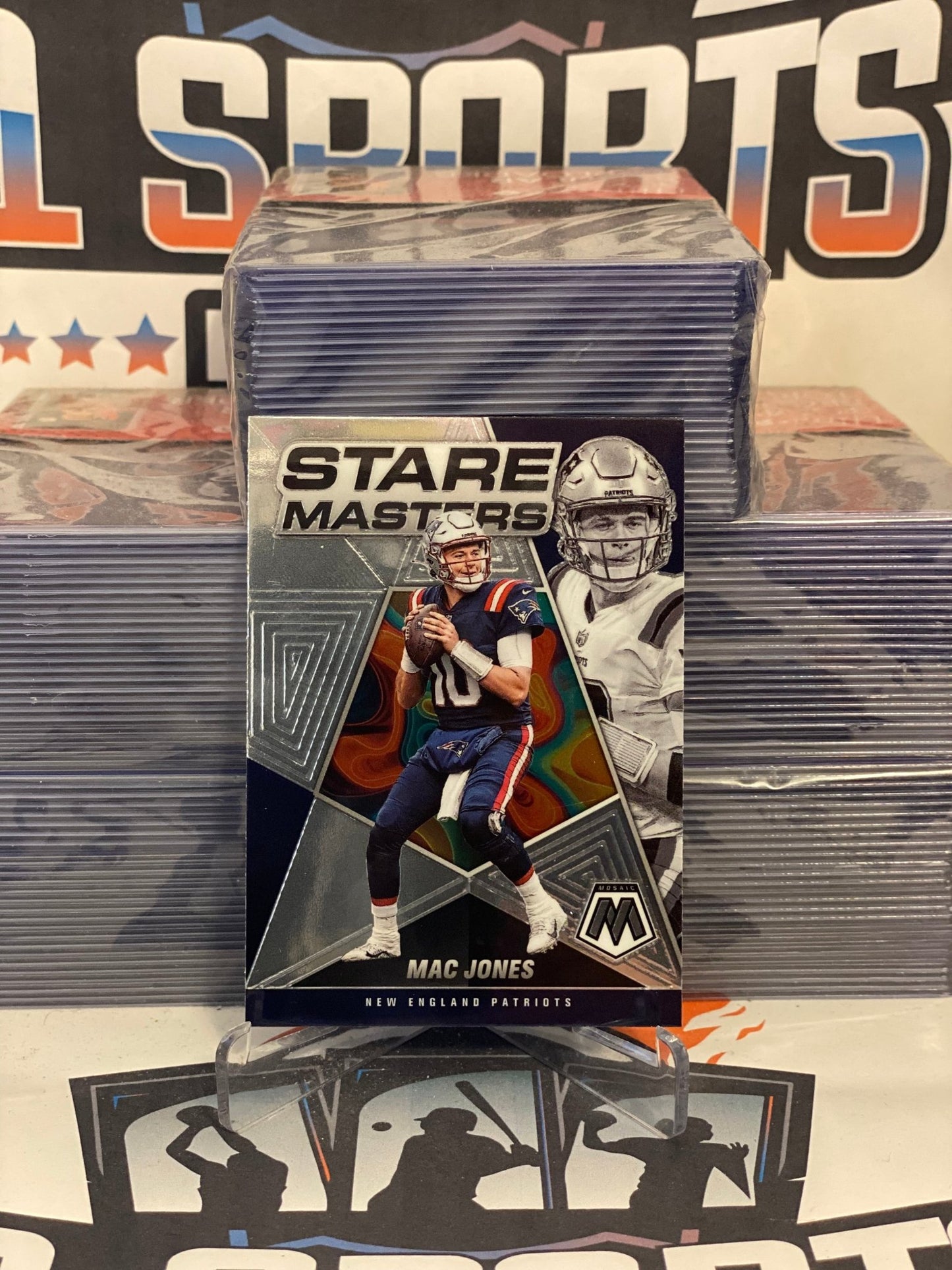 2022 Panini Mosaic (Stare Masters) Mac Jones #SM-7