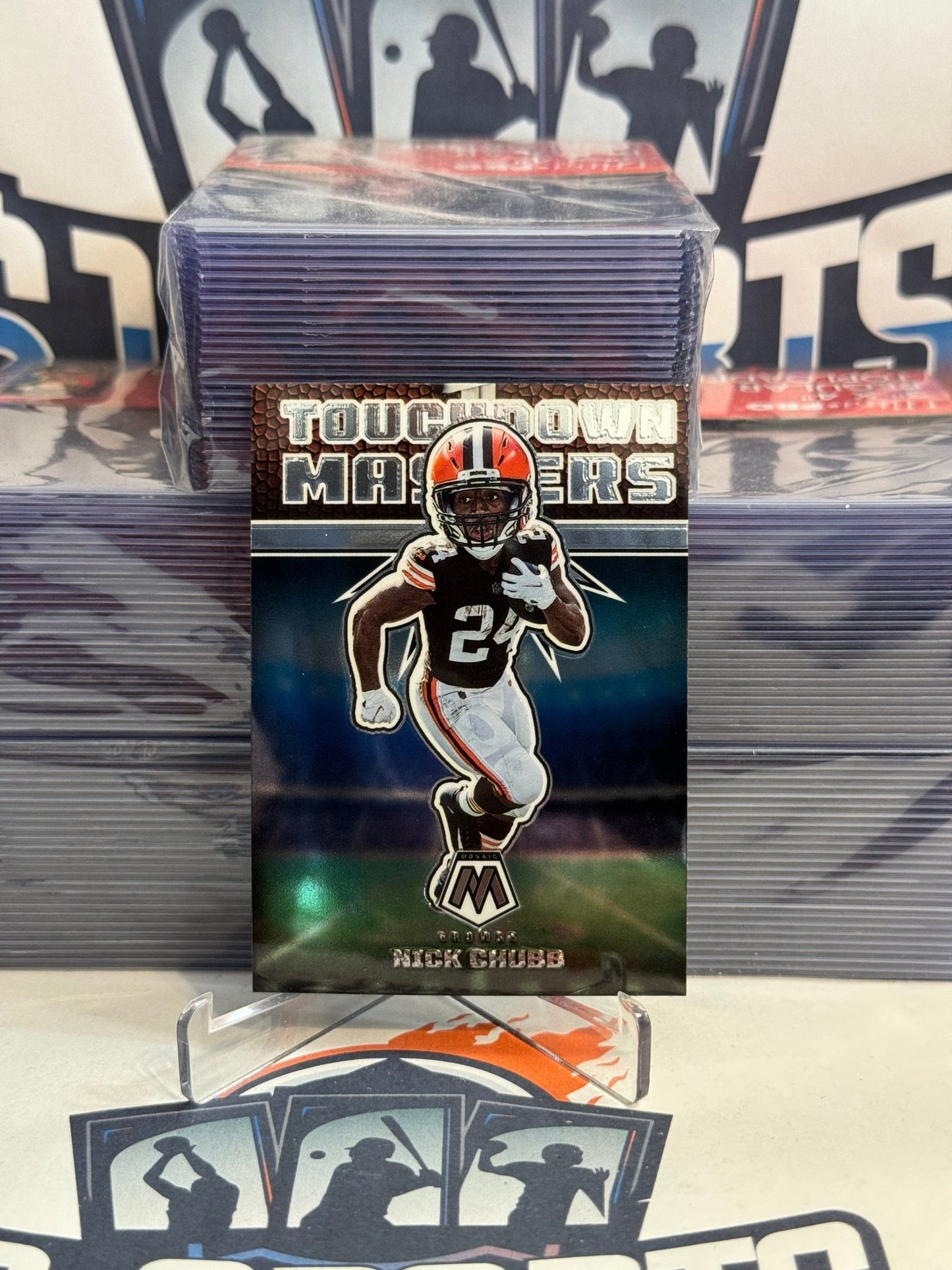 2022 Panini Mosaic (Touchdown Masters) Nick Chubb #TD-14