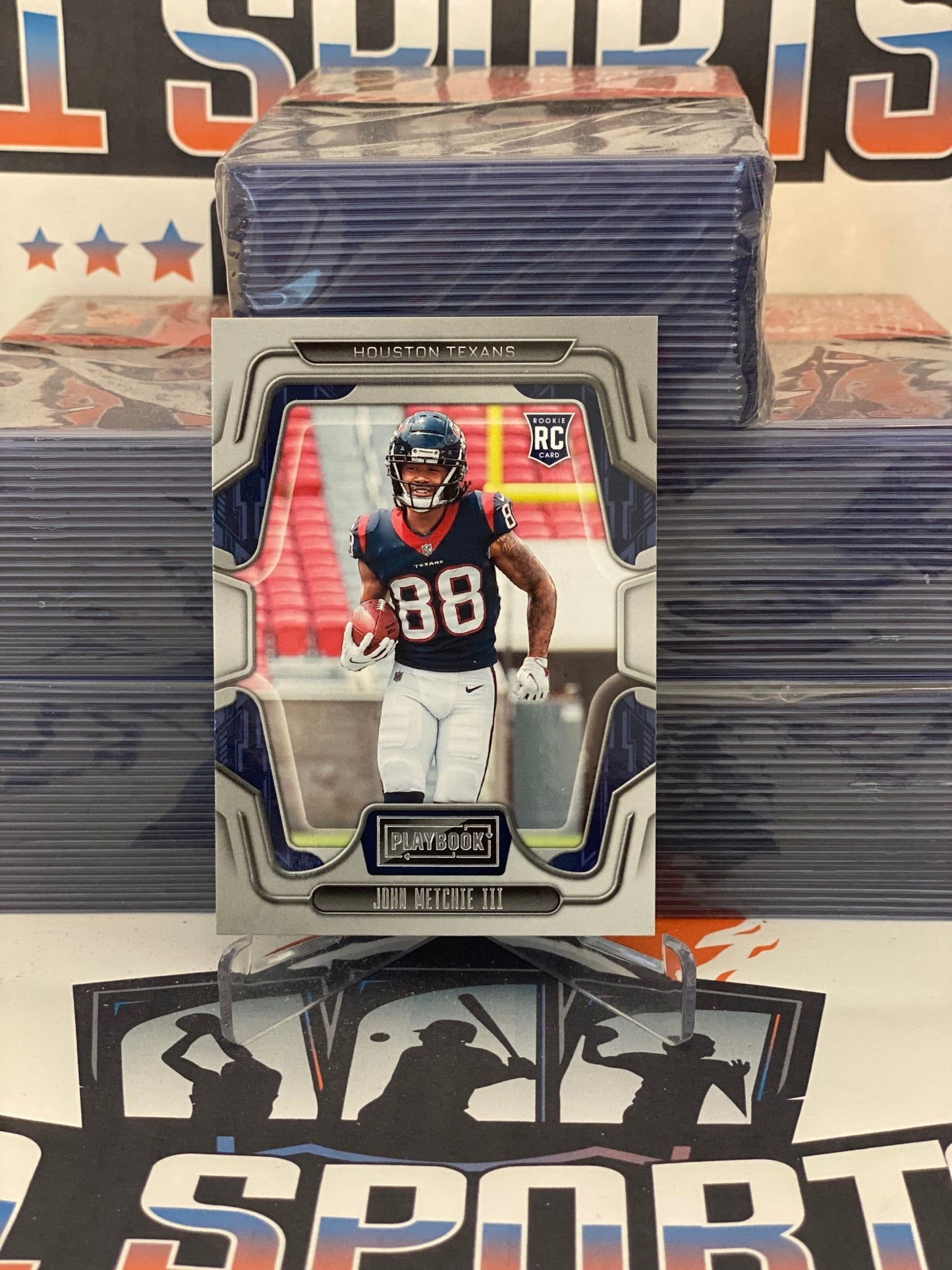 2022 Panini Playbook John Metchie III Rookie #117