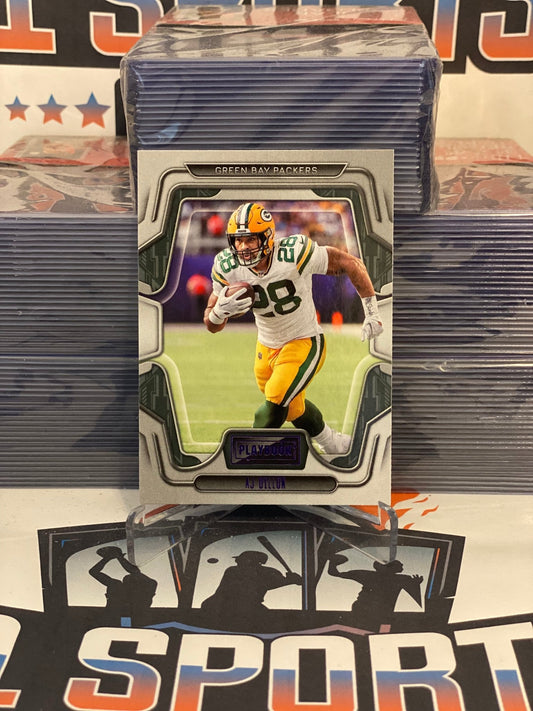 2022 Panini Playbook (Purple) AJ Dillon #59