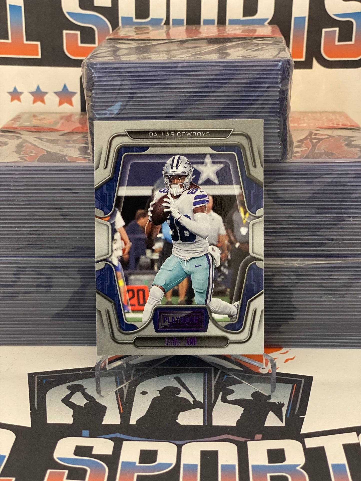 2022 Panini Playbook (Purple) CeeDee Lamb #90