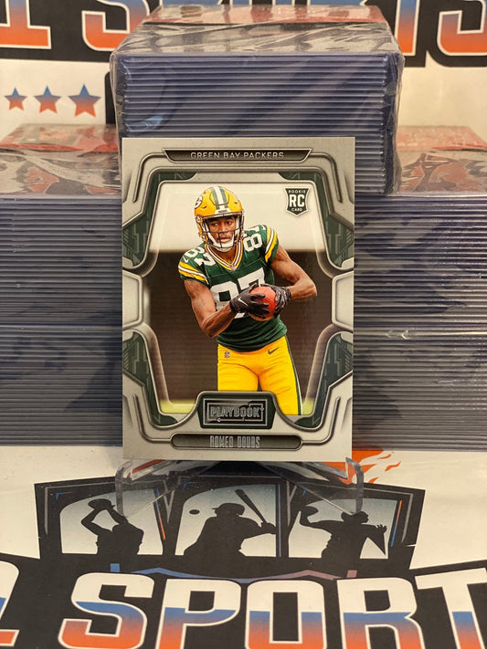 2022 Panini Playbook Romeo Doubs Rookie #135