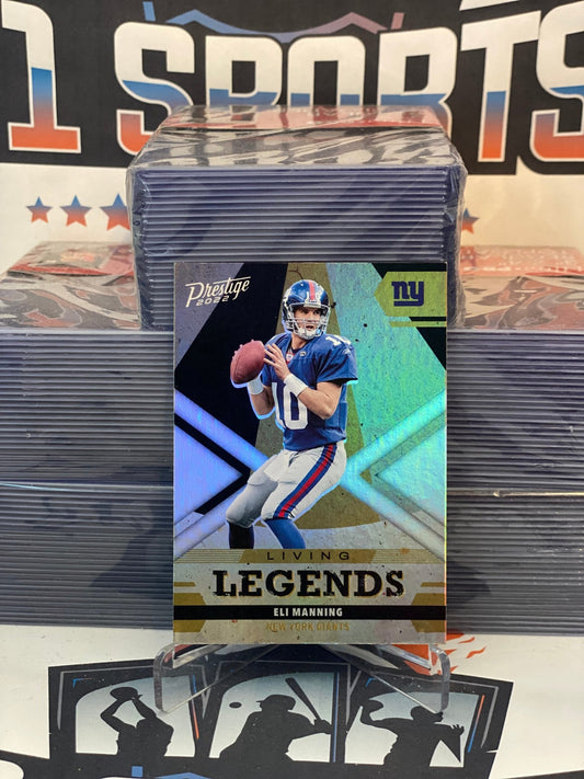 2022 Panini Prestige (Living Legends) Eli Manning #LL-10